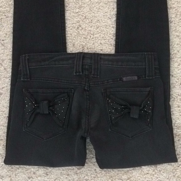 Frankie B. Denim - Frankie B jeans Sz 24 W 26 x 30 skinny Black